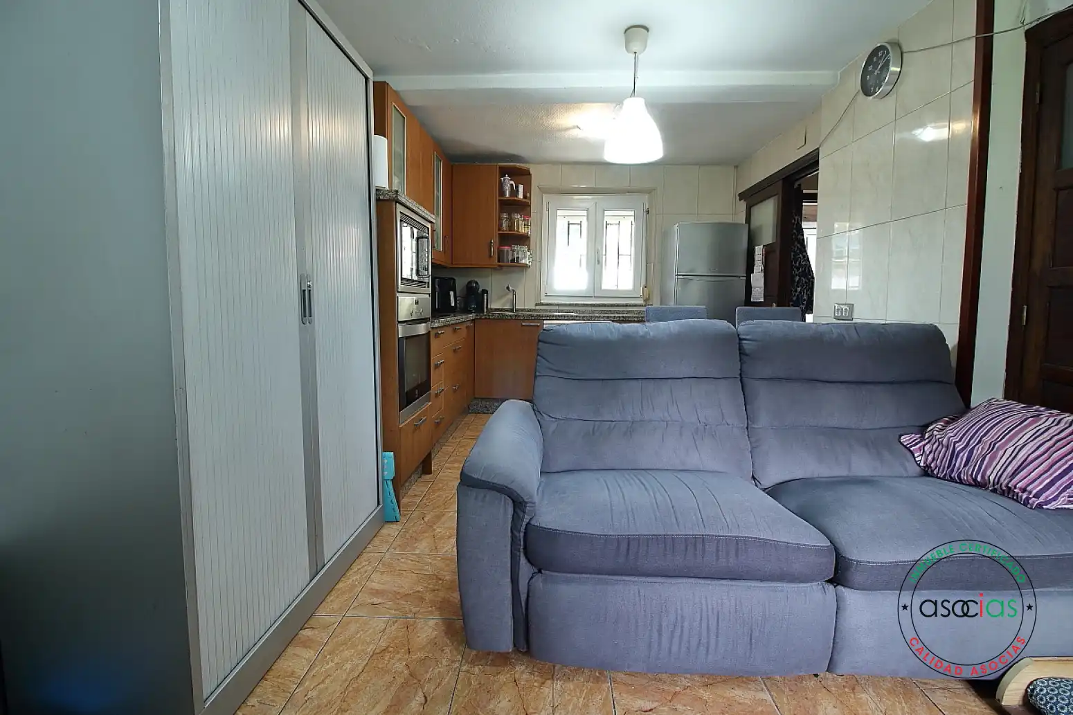 Sala de estar de Casa adosada en venta en Siero con Calefacción, Jardín privado y Terraza