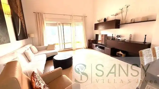 Sala de estar de Dúplex de alquiler en Jávea / Xàbia con Aire acondicionado, Calefacción y Terraza