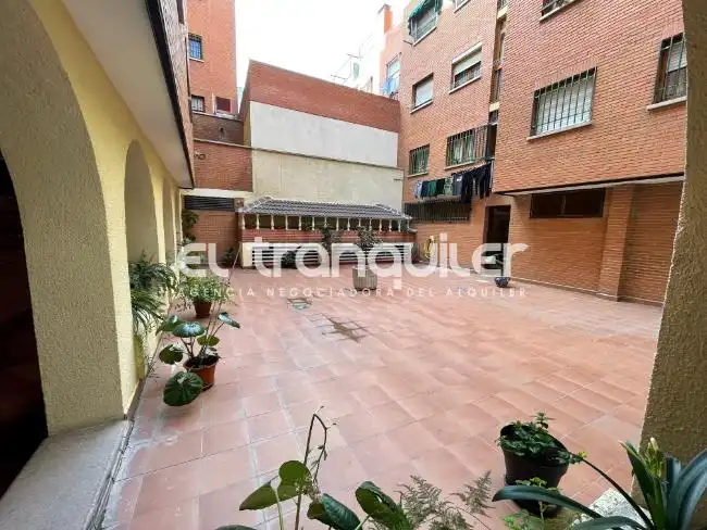 Exterior view of Flat for rent in Leganés  with Parquet flooring, Terrace and Furnished
