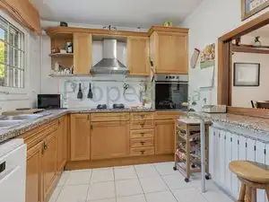 Cocina de Casa adosada en venta en Sant Cugat del Vallès con Aire acondicionado, Calefacción y Jardín privado