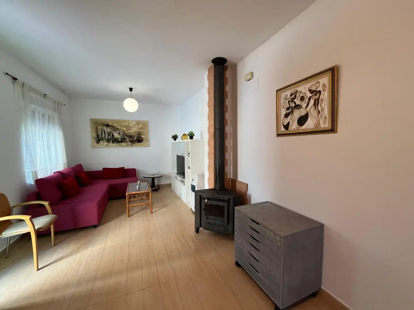 Living room of Houses for rent in San Pedro del Pinatar  with Air Conditioner, Furnished and Oven