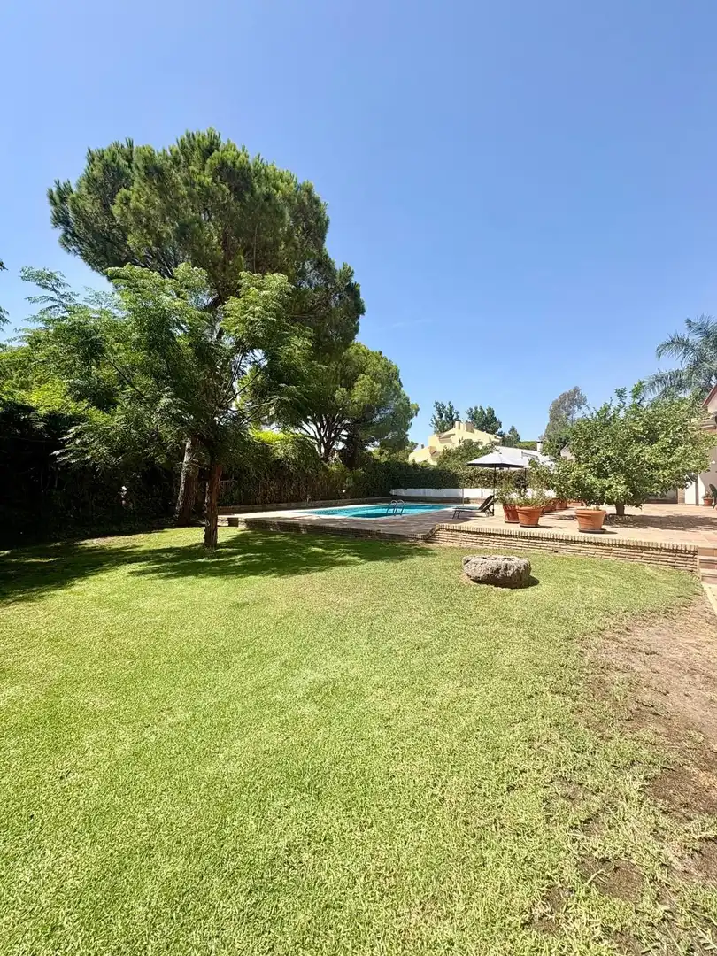 Jardí de Casa o xalet en venda en Aljaraque amb Aire condicionat, Calefacció i Jardí privat