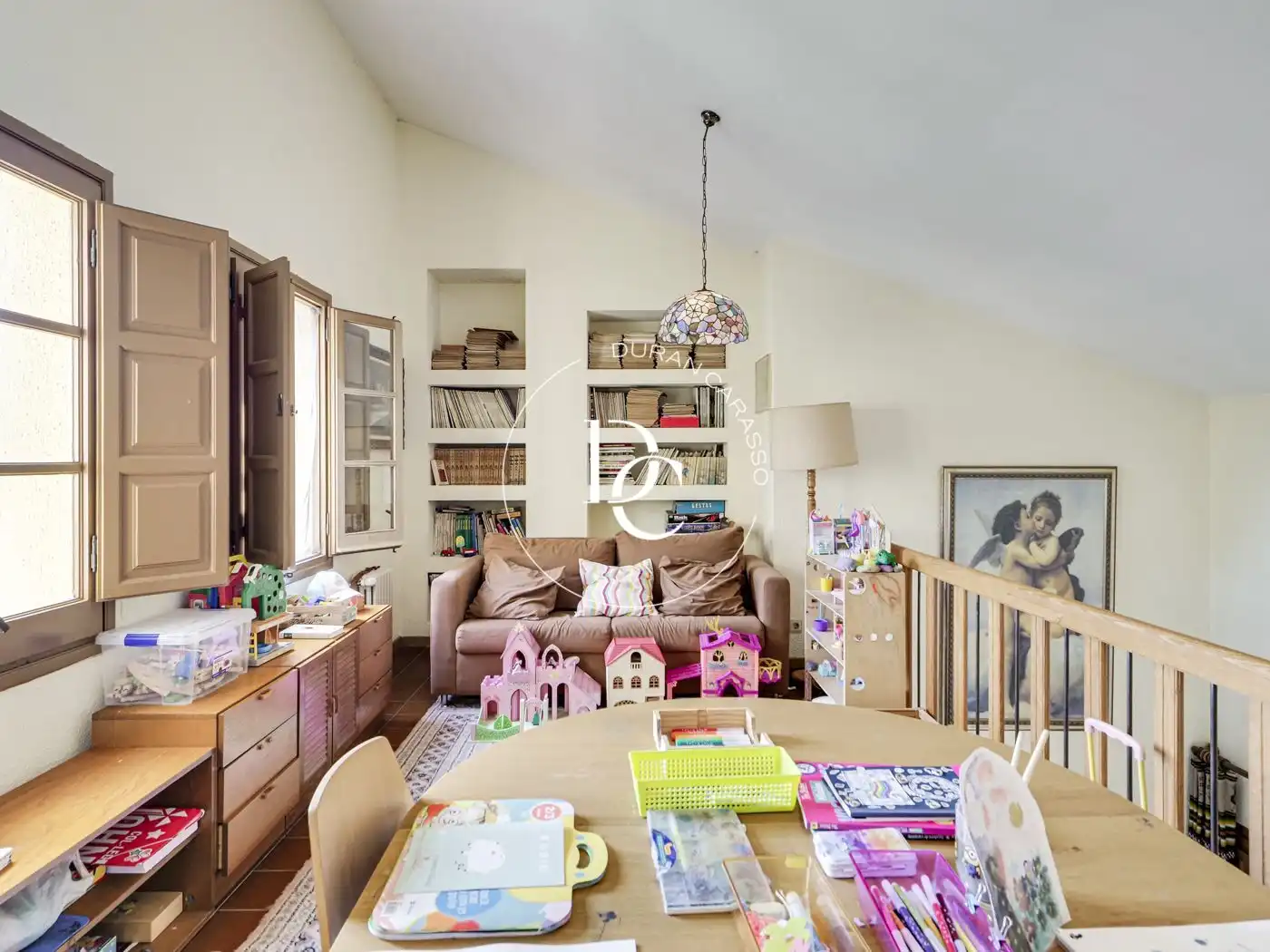 Sala de estar de Finca rústica en venta en Font-rubí con Calefacción, Jardín privado y Terraza