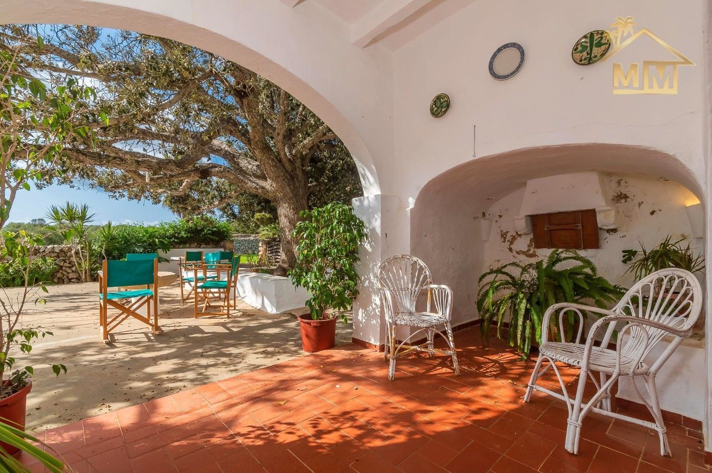 Terrace of Country house for sale in Sant Lluís  with Terrace, Storage room and Swimming Pool