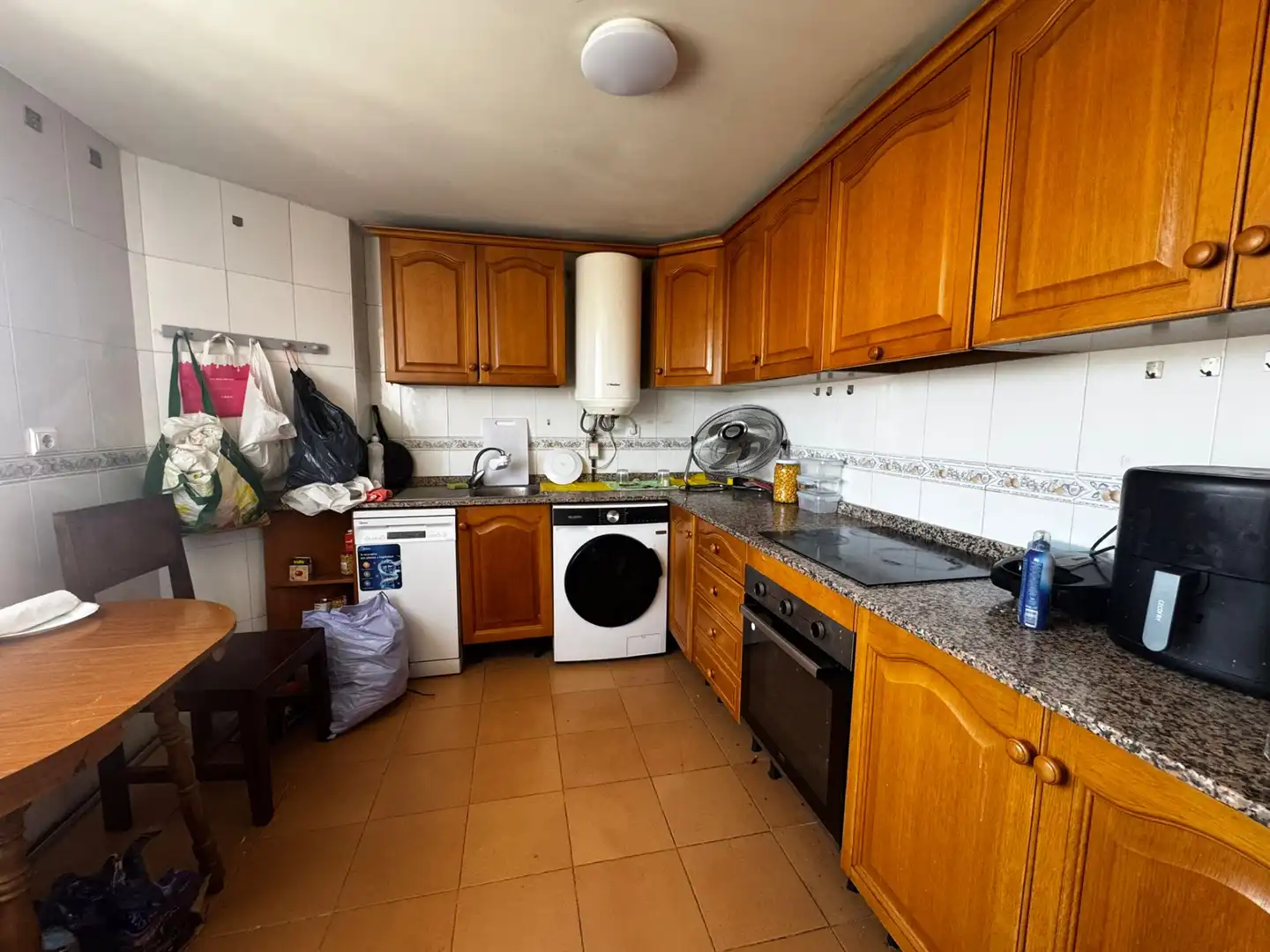 Kitchen of Flat for rent in San Vicente del Raspeig / Sant Vicent del Raspeig  with Terrace, Furnished and Oven
