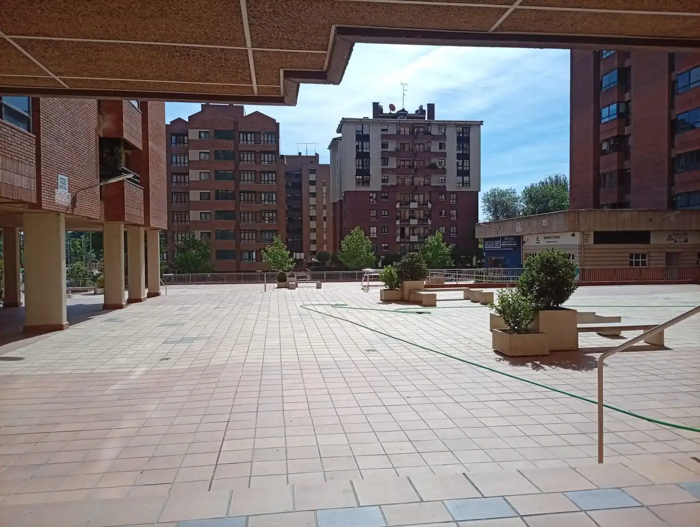 Terraza de Piso de alquiler en Valladolid con Calefacción