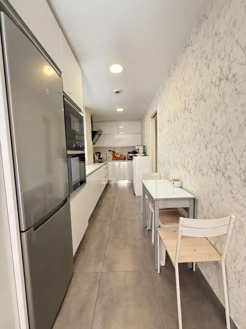 Kitchen of Flat for sale in Málaga  with Air Conditioner, Heating and Storage room