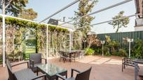 Terrace of Single-family semi-detached for sale in  Madrid Capital  with Air Conditioner, Heating and Private garden