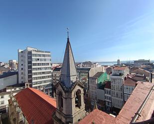 Vista exterior de Àtic en venda en A Coruña Capital  amb Terrassa