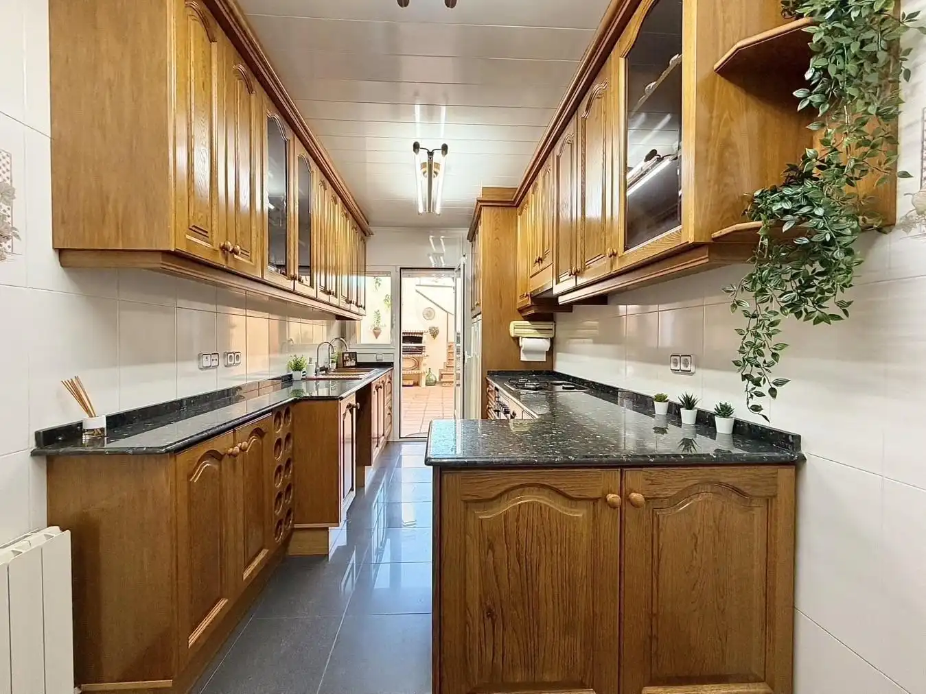 Cocina de Casa adosada en venta en Sant Quirze del Vallès con Aire acondicionado, Calefacción y Terraza