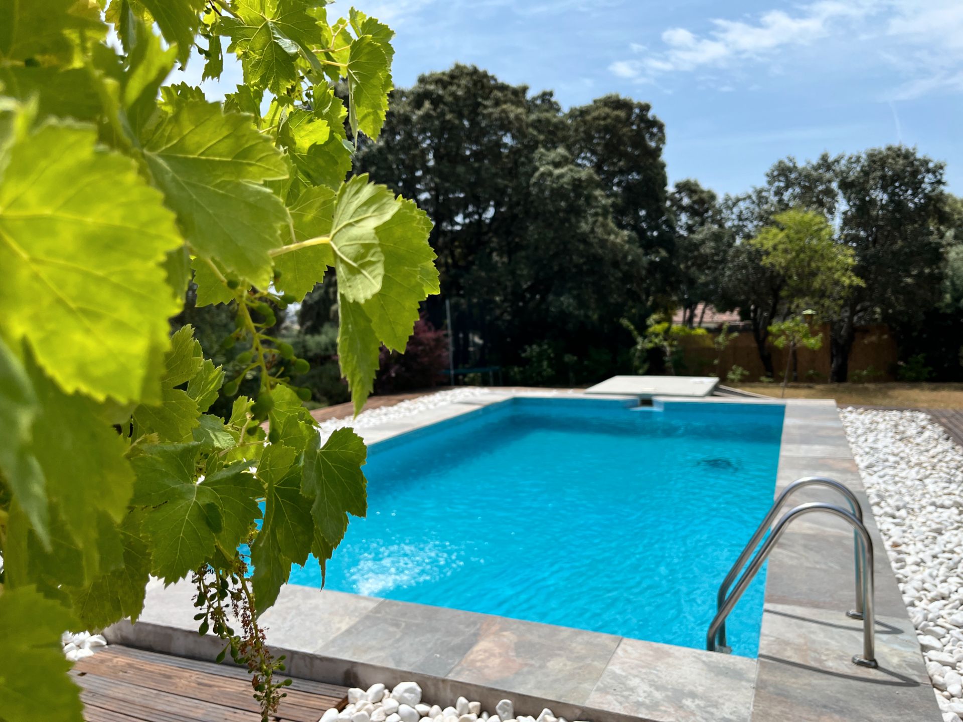 Piscina de Casa o xalet en venda en Navalafuente amb Calefacció, Jardí privat i Terrassa