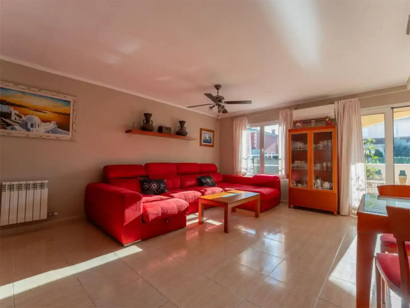 Sala d'estar de Casa o xalet en venda en Marratxí amb Aire condicionat, Piscina i Balcó