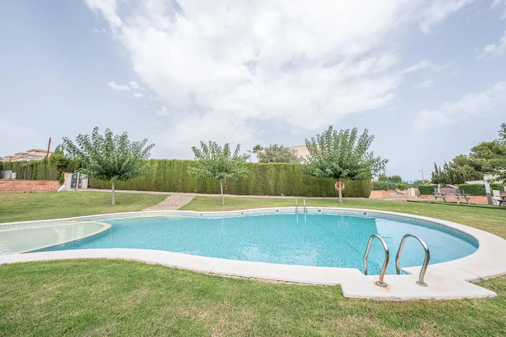 Swimming pool of Detached homes for sale in La Nucia  with Air Conditioner, Heating and Private garden