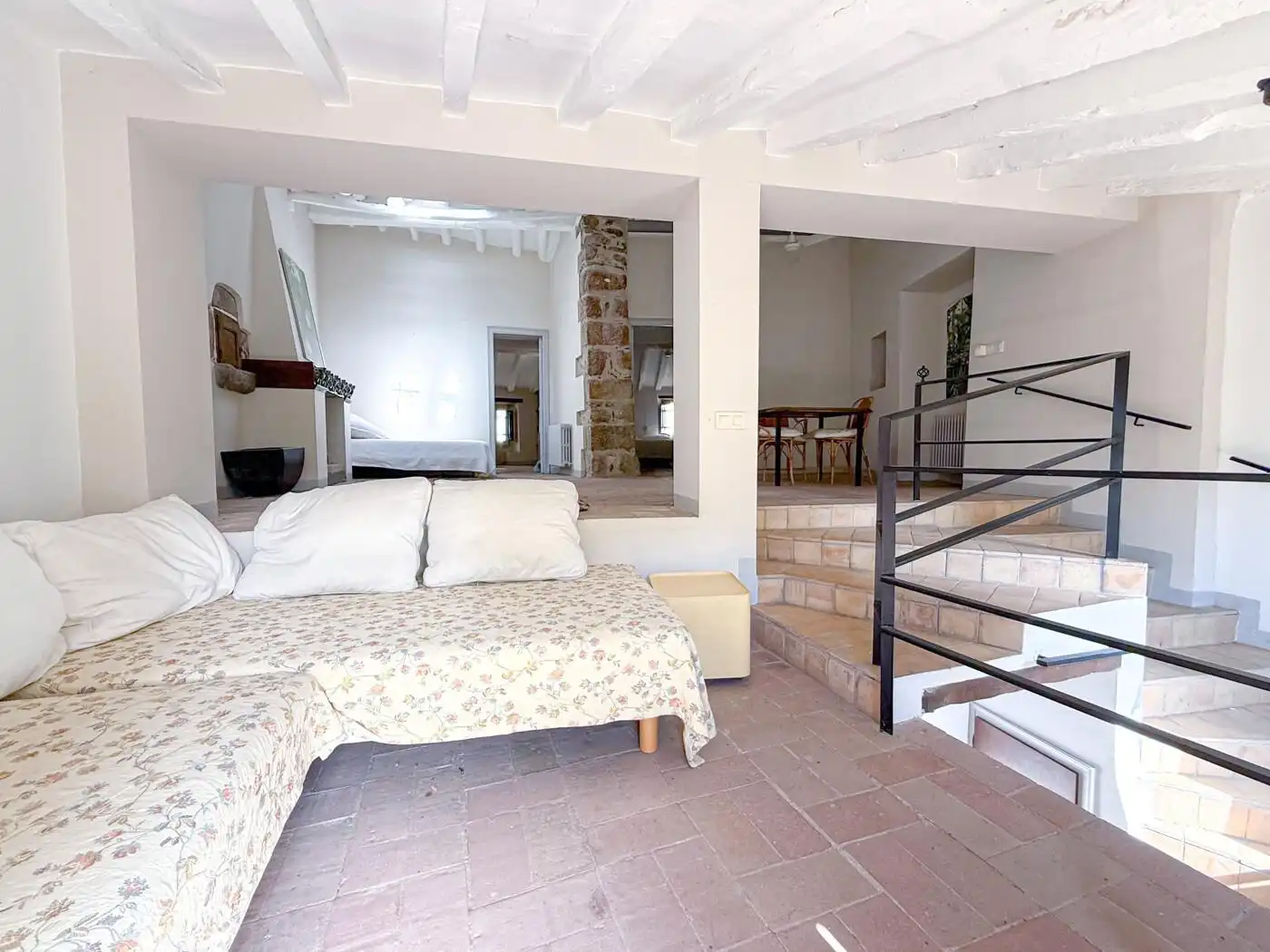 Sala d'estar de Casa adosada en venda en Espolla, Girona