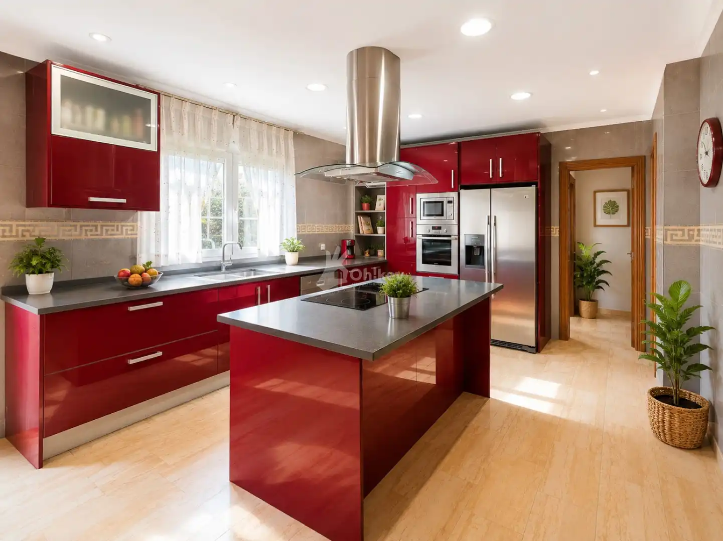Cocina de Casa o chalet en venta en Cedillo del Condado con Aire acondicionado, Calefacción y Piscina