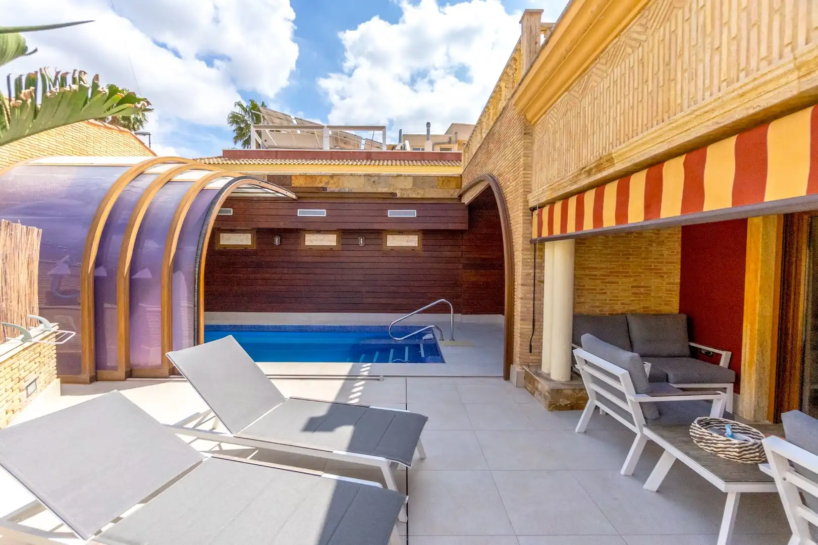 Piscina de Casa o chalet en venta en Orihuela con Aire acondicionado, Jardín privado y Terraza
