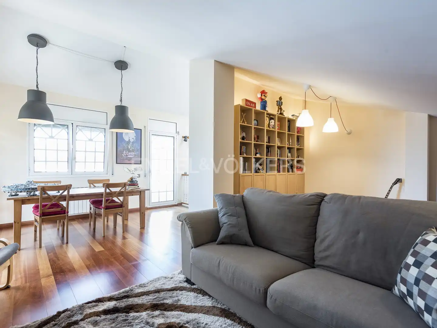 Sala de estar de Casa o chalet de alquiler en Granollers con Aire acondicionado, Calefacción y Jardín privado