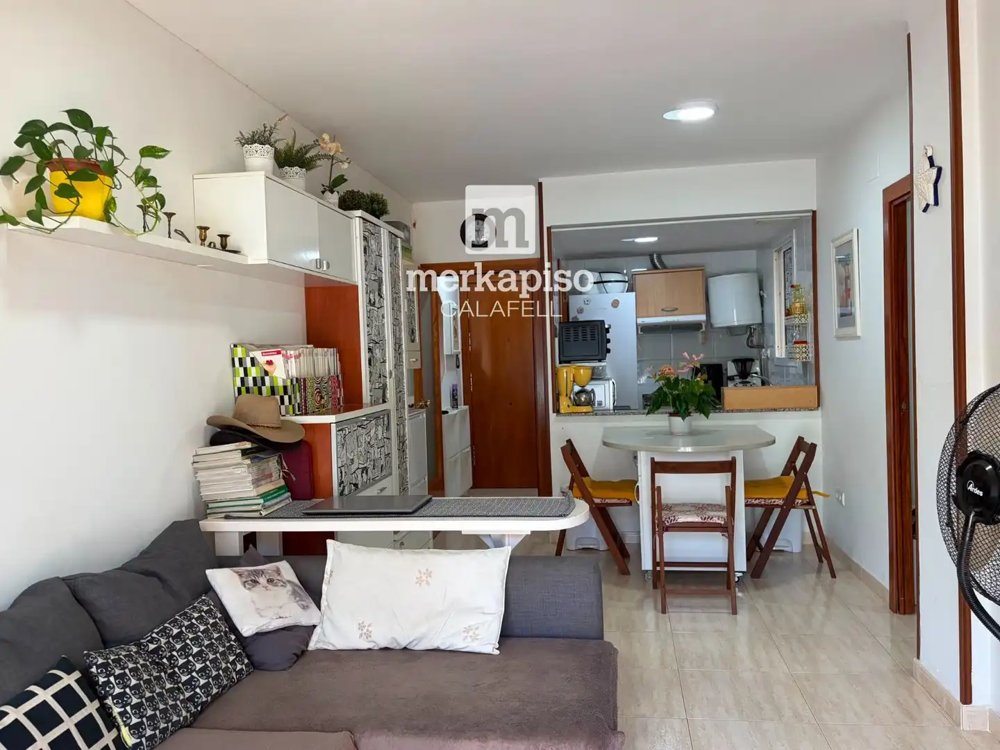 Vista exterior de Piso en venta en Calafell con Aire acondicionado, Terraza y Piscina