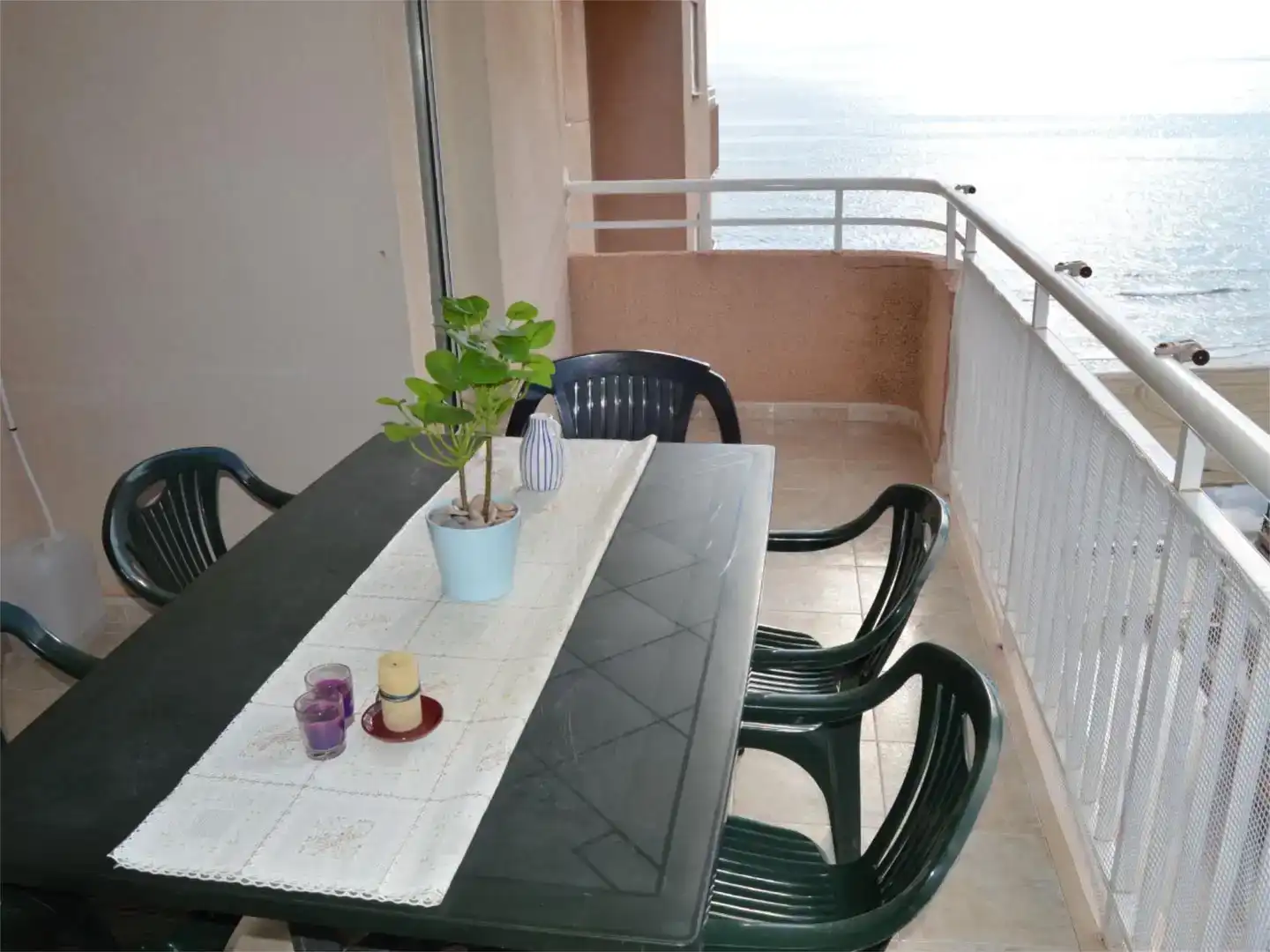Terraza de Piso de alquiler en Playa Morro de Gos