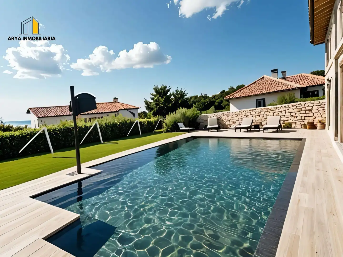 Piscina de Casa o chalet en venta en Galápagos con Jardín privado, Terraza y Trastero