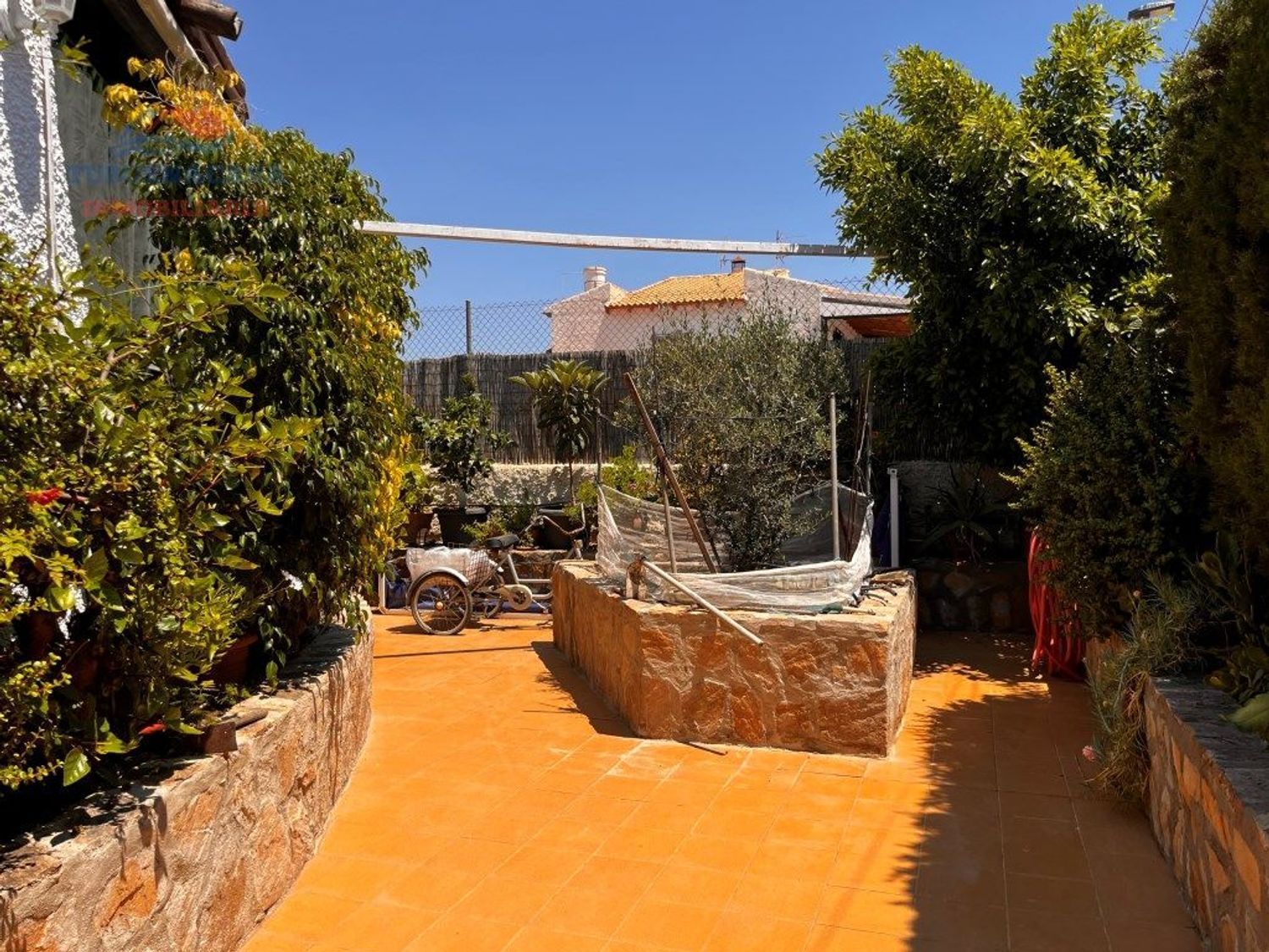 Jardí de Casa o xalet en venda en Mazarrón amb Aire condicionat, Jardí privat i Terrassa