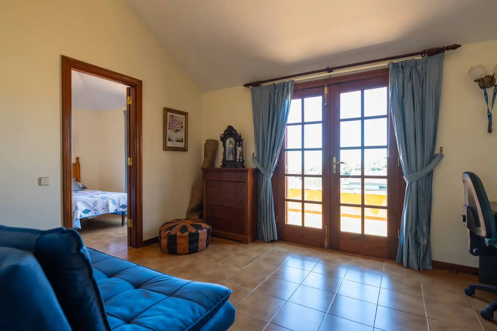 Sala de estar de Casa o chalet en venta en Santa Brígida con Jardín privado, Terraza y Trastero