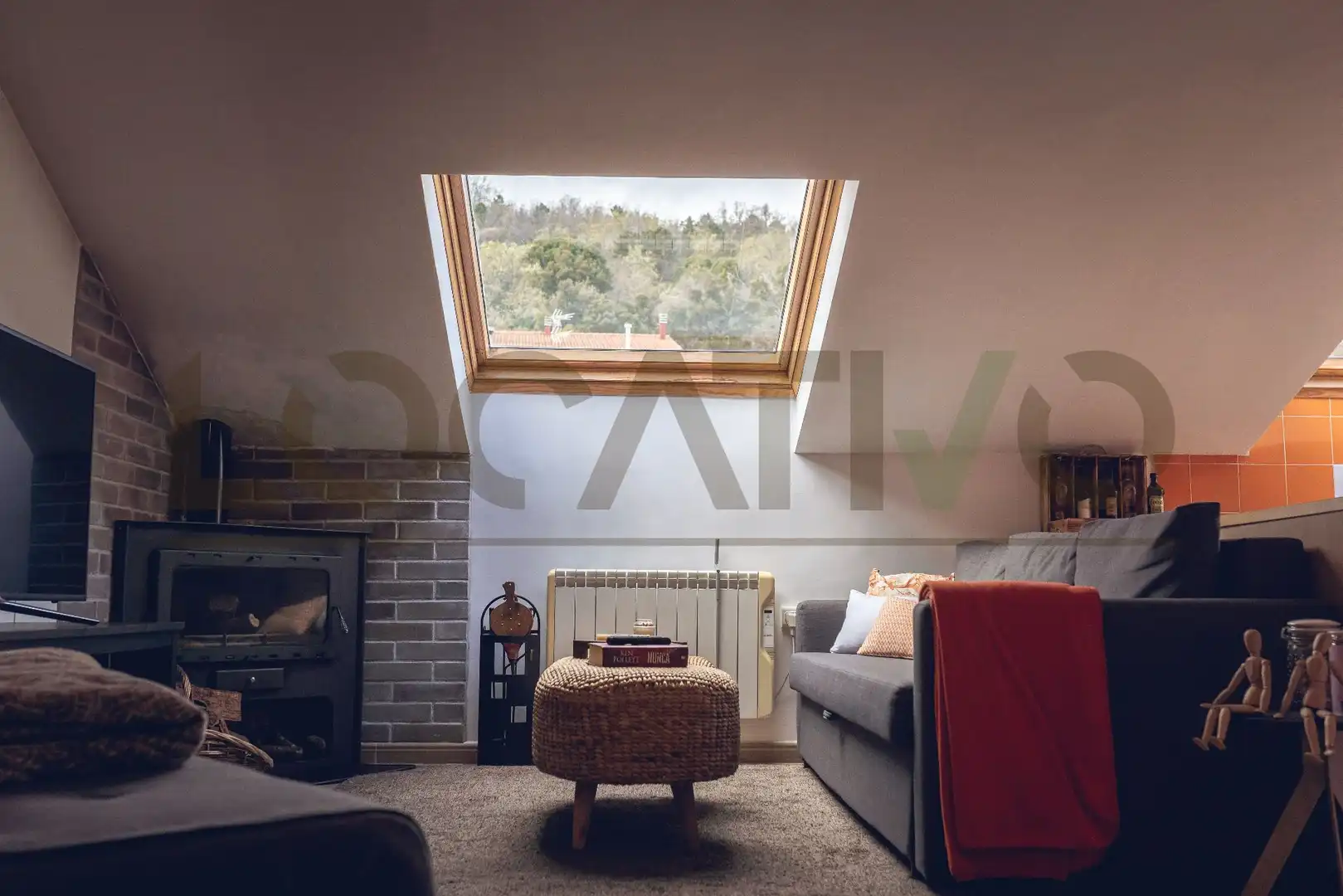 Living room of Flat for sale in Villanueva de la Vera  with Air Conditioner and Heating