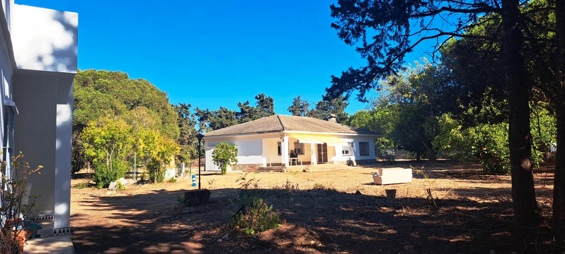 Exterior view of House or chalet for sale in Chiclana de la Frontera  with Private garden, Terrace and Furnished