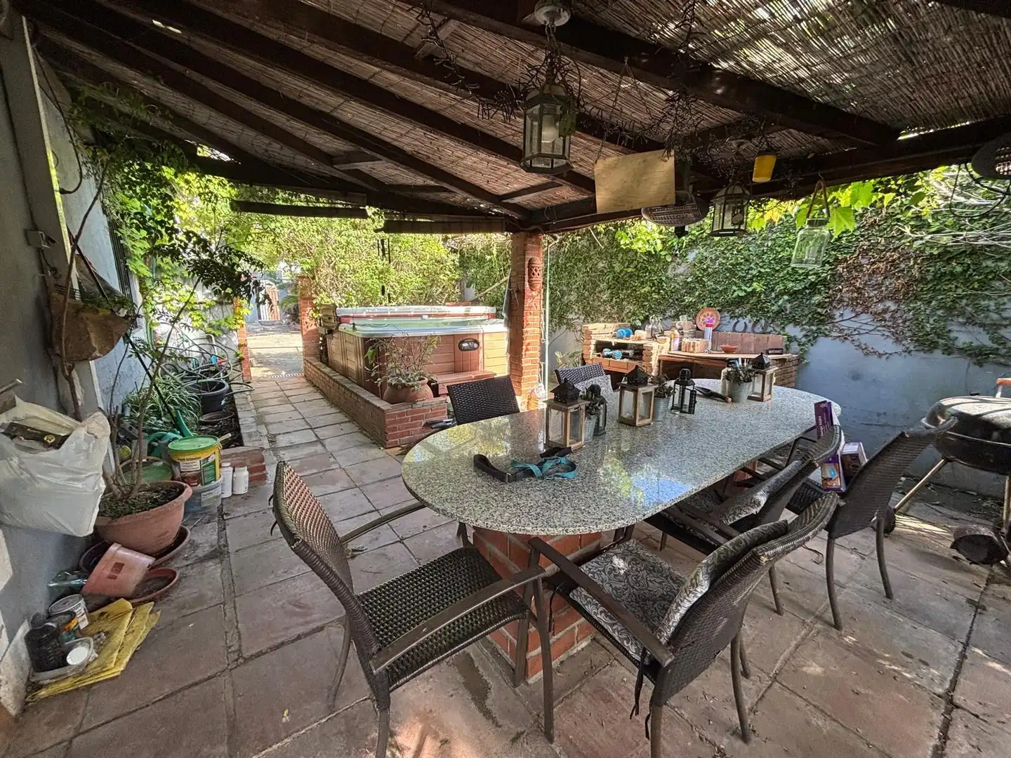 Terrassa de Casa o xalet en venda en Los Barrios amb Calefacció, Jardí privat i Jacuzzi