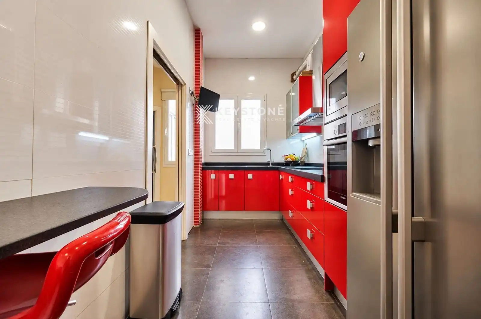Cocina de Piso de alquiler en Alicante / Alacant con Aire acondicionado, Calefacción y Terraza