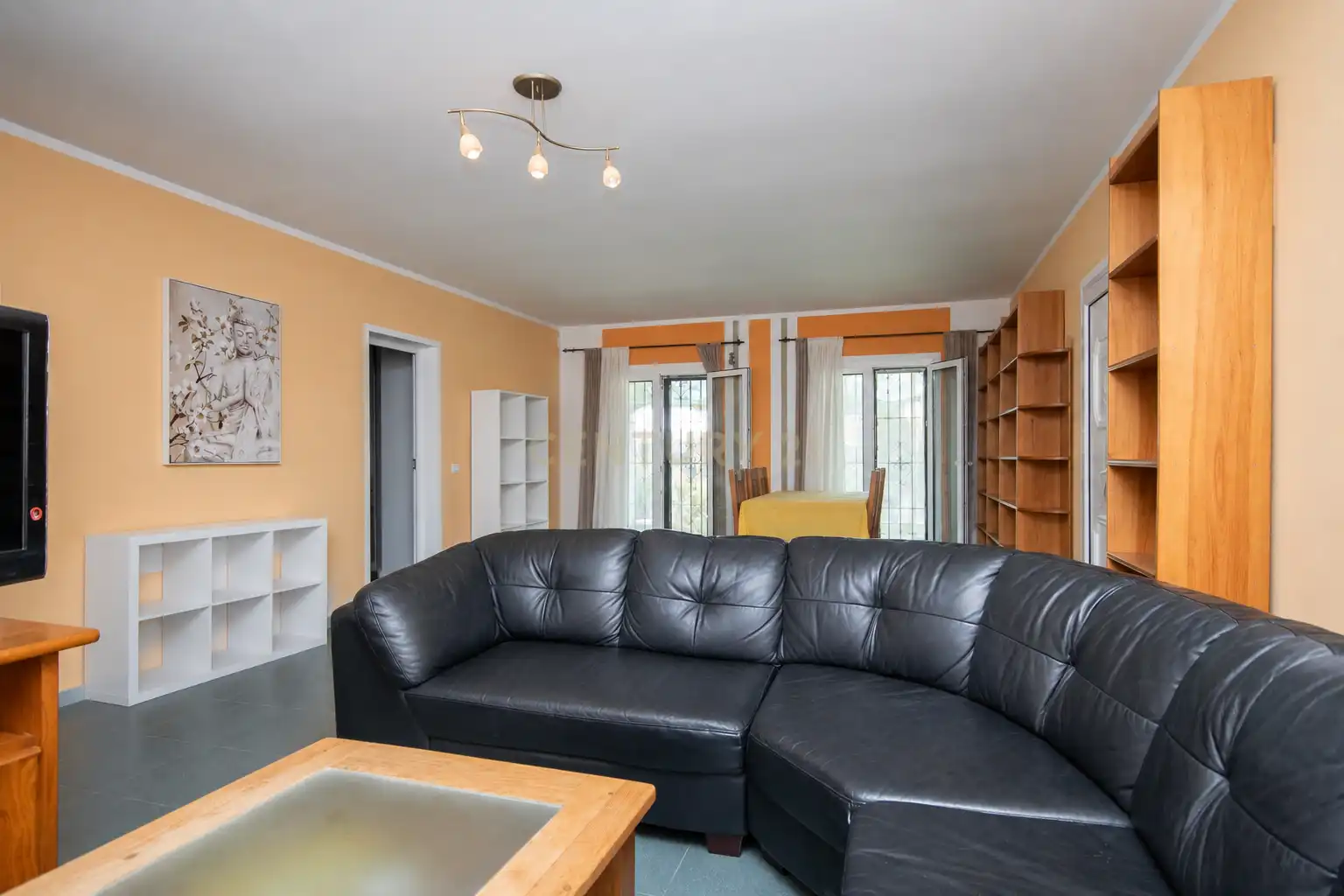 Sala de estar de Casa o chalet en venta en Alicante / Alacant con Jardín privado, Trastero y Piscina
