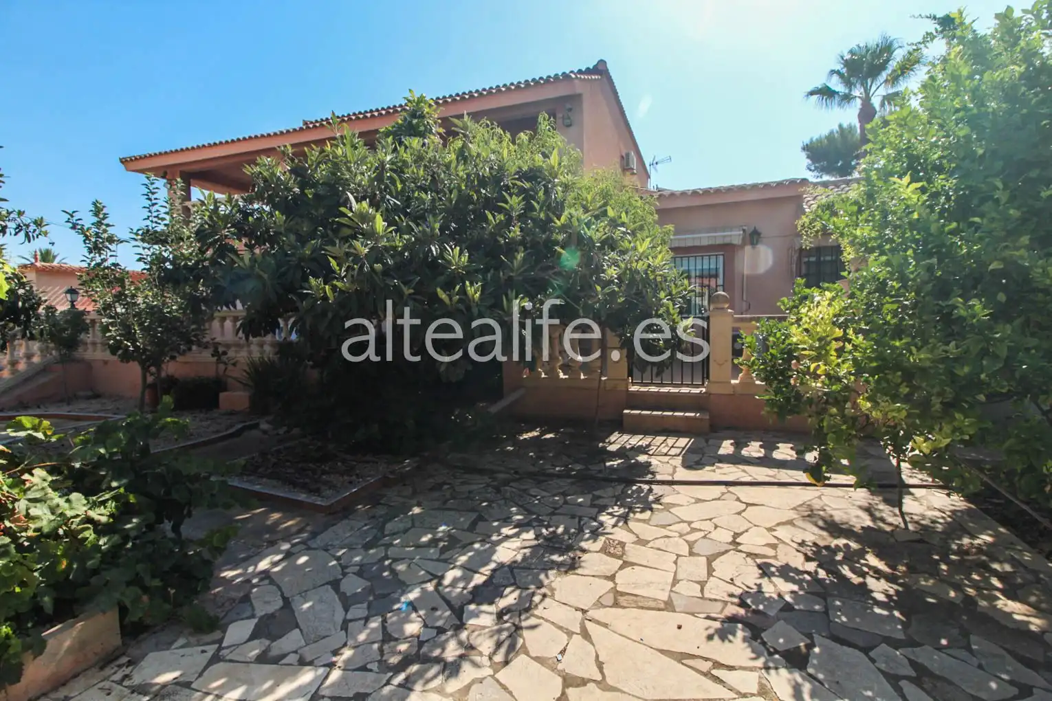 Jardín de Casa o chalet en venta en L'Alfàs del Pi con Aire acondicionado, Calefacción y Jardín privado