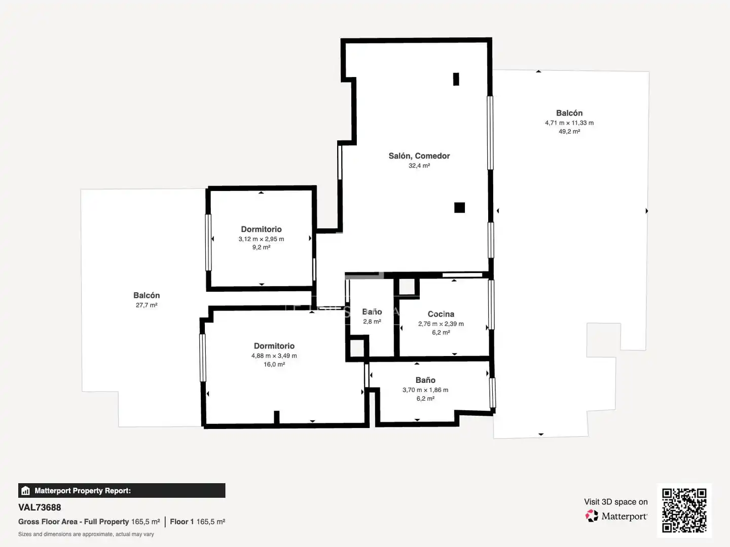Penthouse with balcony for sale in Camins al Grau, imagen 45