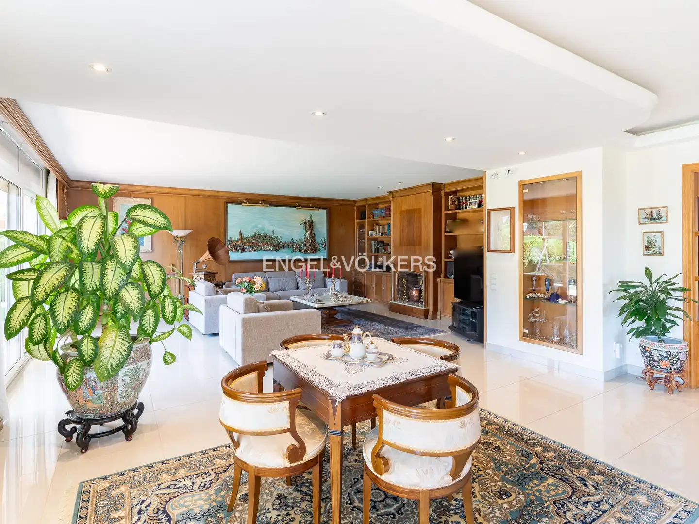 Sala d'estar de Casa o xalet de lloguer en Argentona amb Aire condicionat, Calefacció i Jardí privat