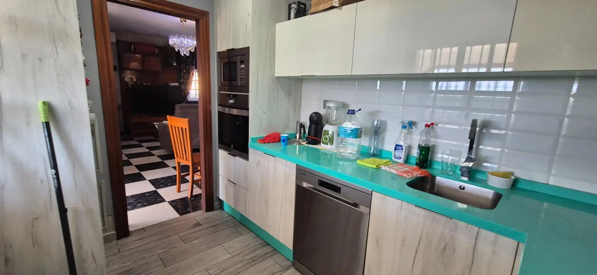 Cocina de Casa o chalet en venta en Málaga con Aire acondicionado, Jardín privado y Terraza