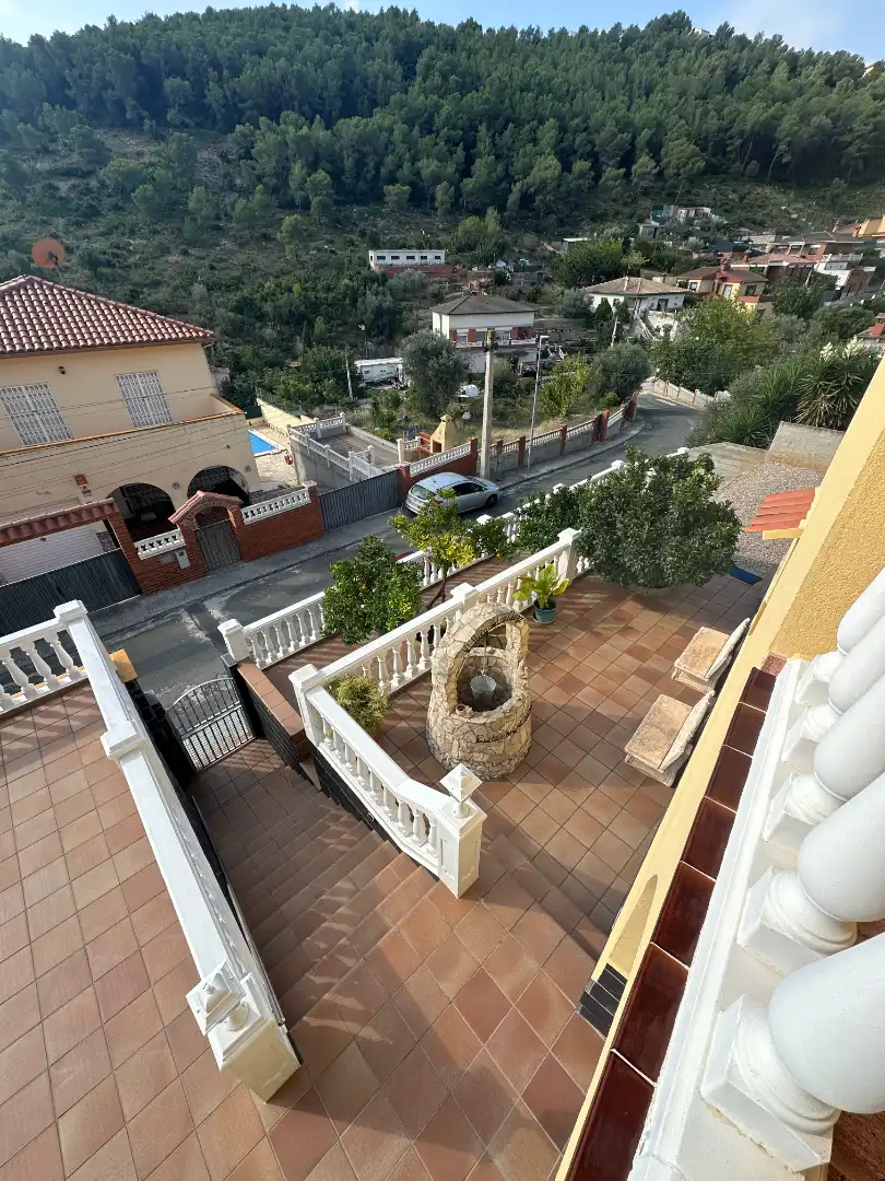 Terraza de Casa o chalet en venta en Castellet i la Gornal con Aire acondicionado, Calefacción y Jardín privado