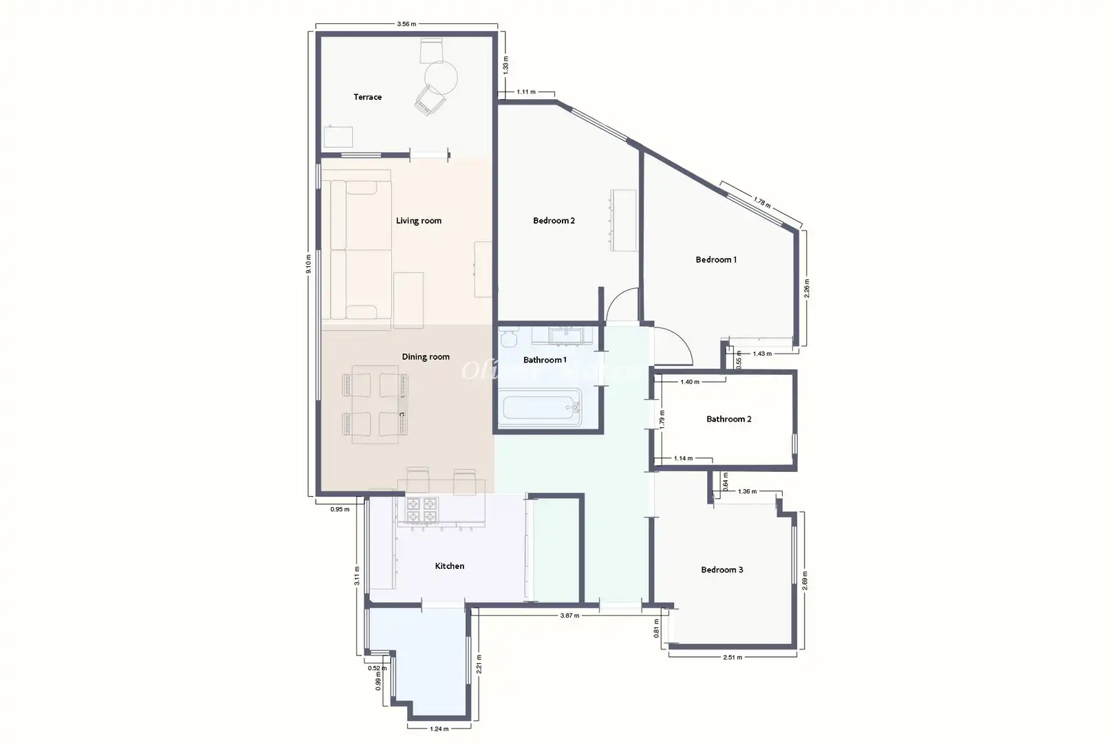 Flat for sale in  Palma de Mallorca  with Air Conditioner, Heating and Parquet flooring