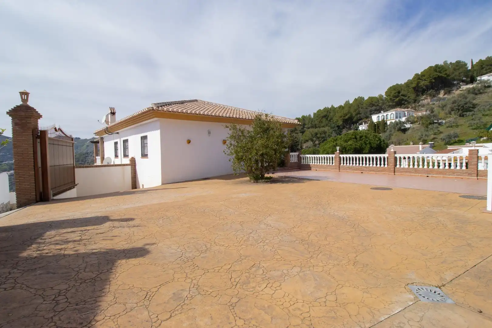 Vista exterior de Casa o chalet en venta en Cómpeta