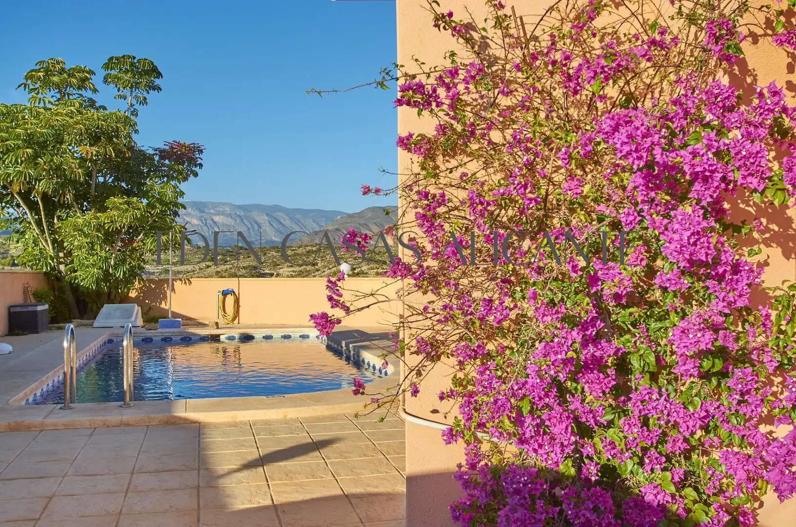 Jardín de Casa o chalet en venta en Villajoyosa / La Vila Joiosa con Aire acondicionado, Jardín privado y Terraza