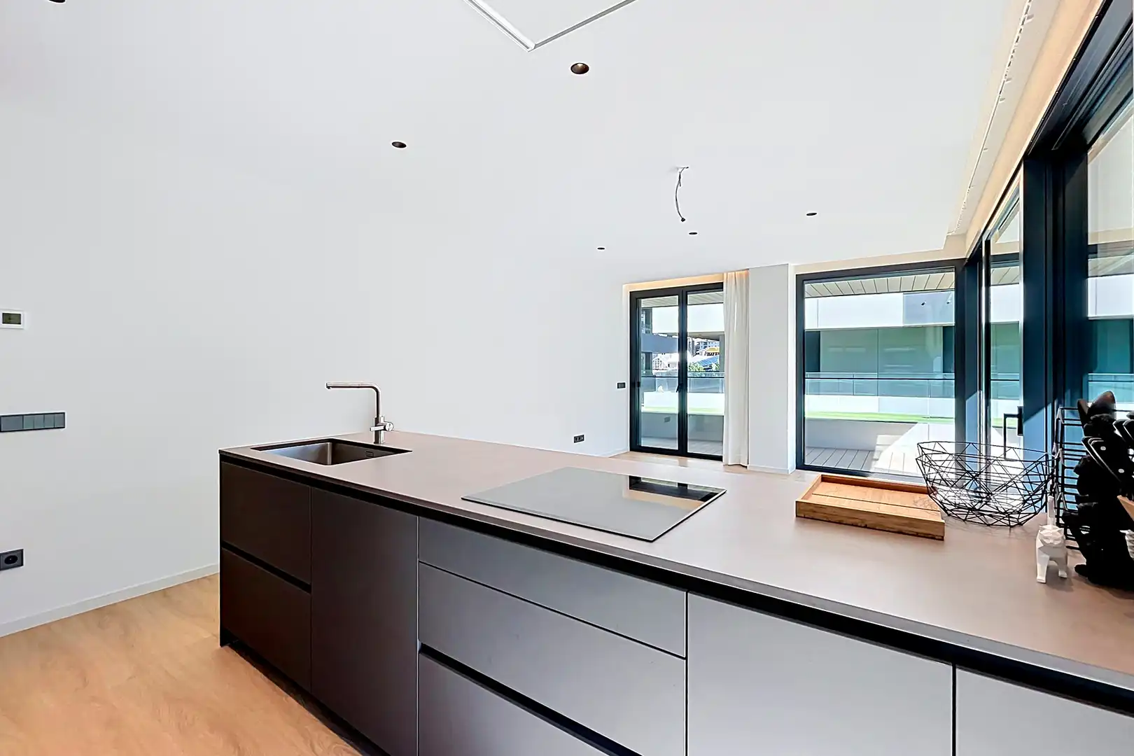 Cocina de Apartamento de alquiler en Escaldes – Engordany con Aire acondicionado y Terraza