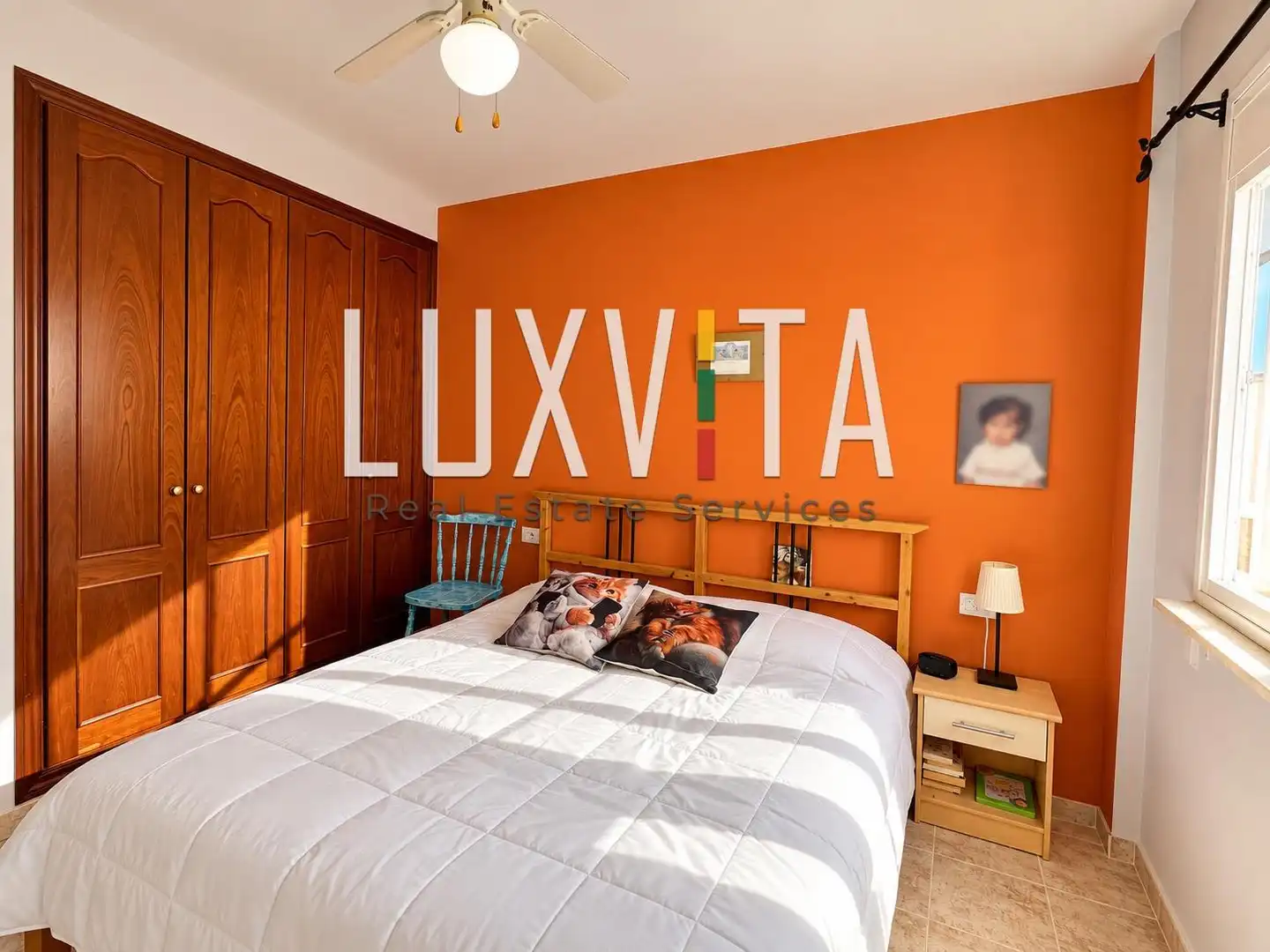 Bedroom of Flat for sale in Las Rosas