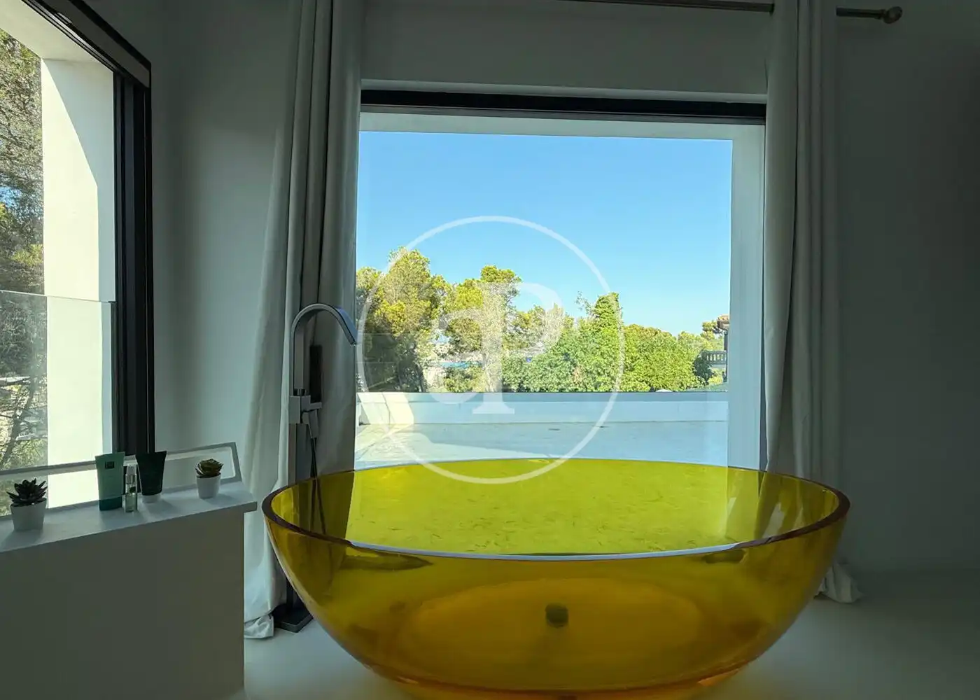 Baño de Casa o chalet de alquiler en Calvià con Aire acondicionado, Calefacción y Jardín privado