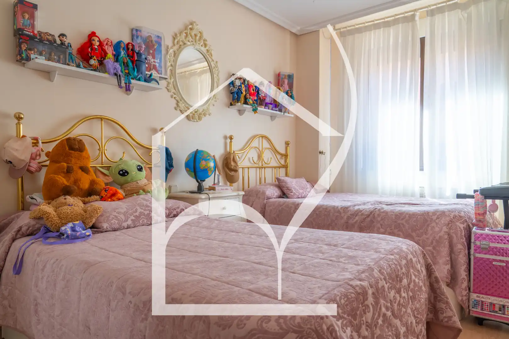 Schlafzimmer von Wohnung zum Verkauf in Salamanca mit Klimaanlage, Heizung und Möbliert