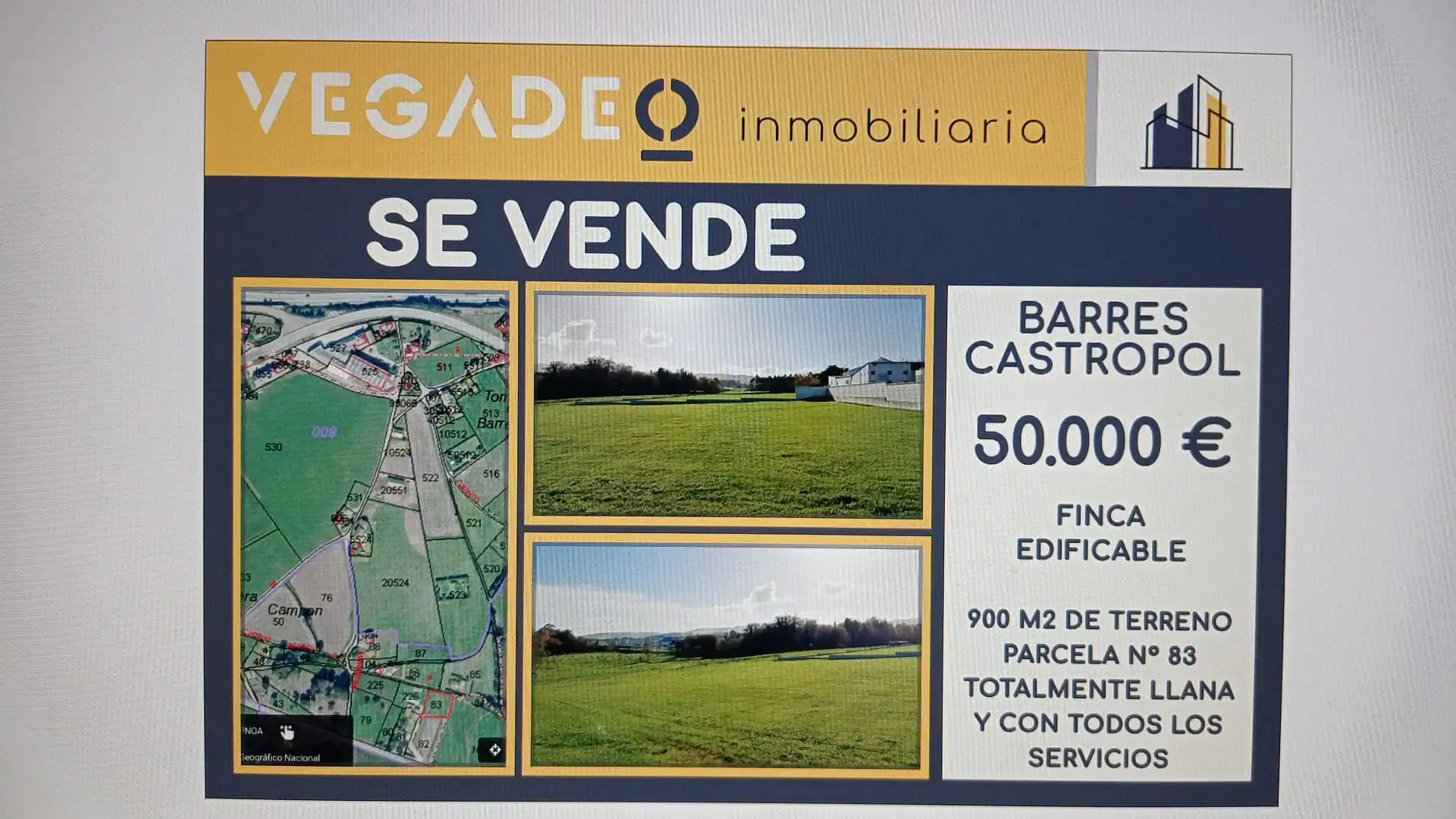 Terreno residencial en venta en Aldea el Campon 24