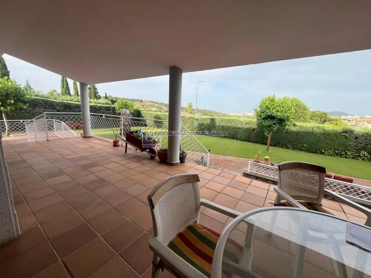 Terrassa de Casa o xalet en venda en Cáceres amb Calefacció, Jardí privat i Terrassa