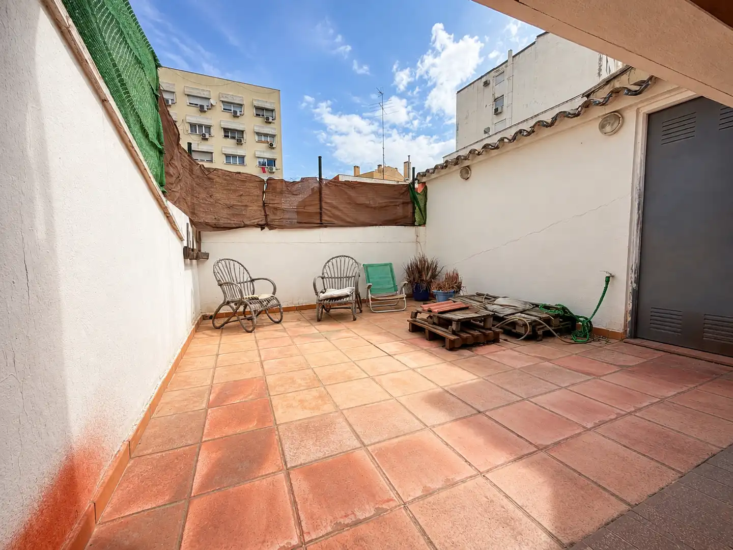 Terrasse von Maisonette zum Verkauf in Zaragoza mit Heizung, Parkett und Terrasse