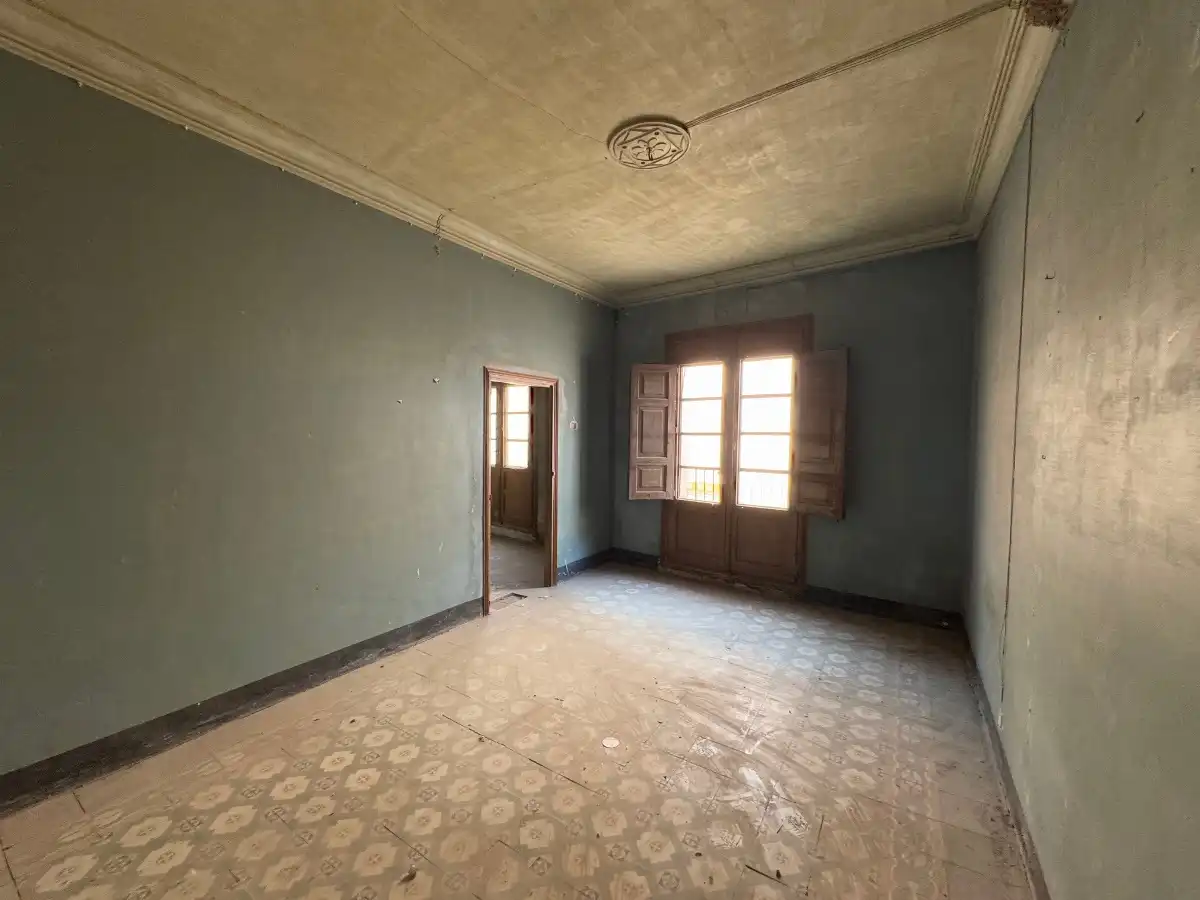 Sala d'estar de Casa adosada en venda en Castelserás amb Balcó