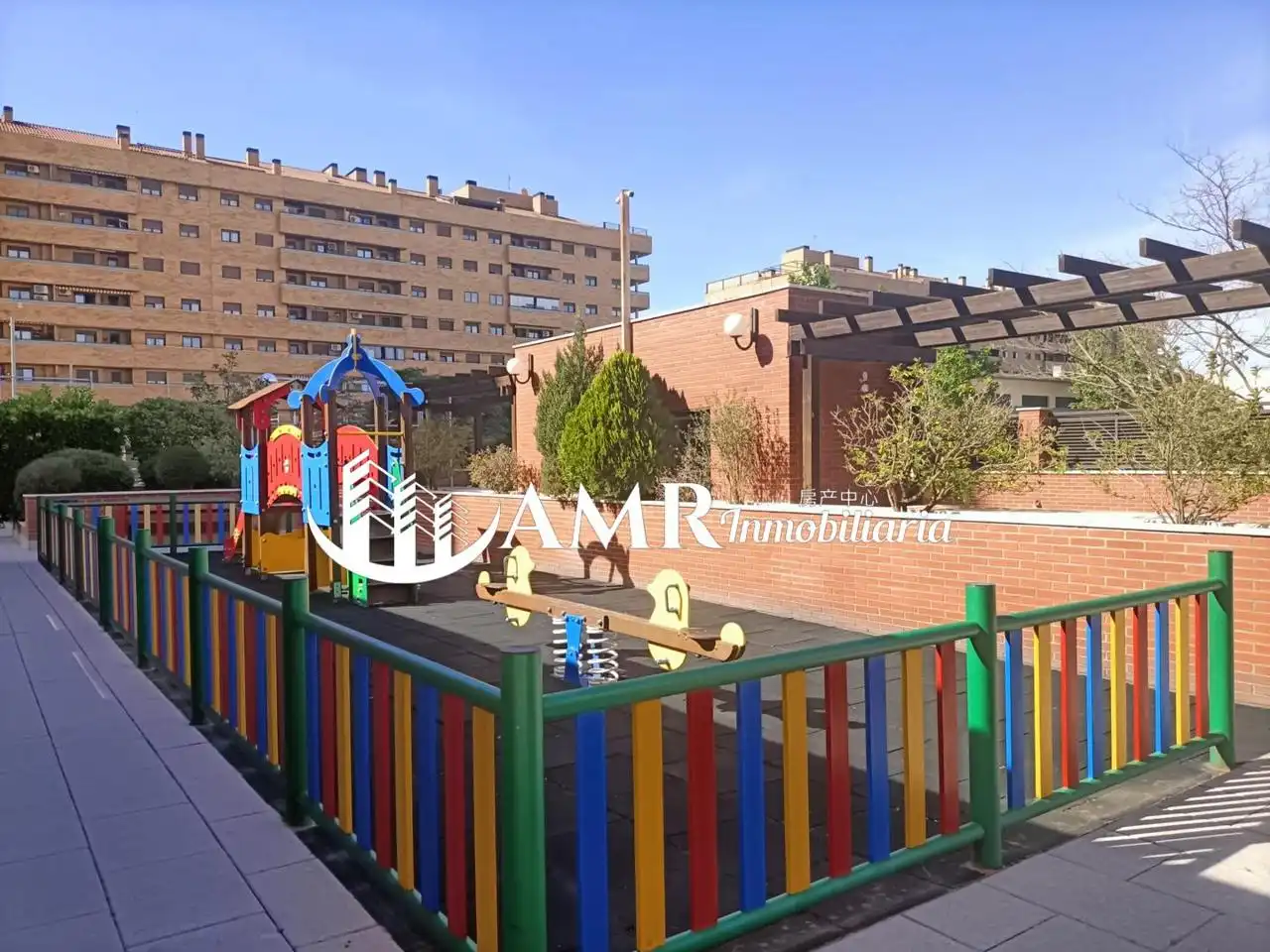 Terrasse von Wohnung zum Verkauf in Seseña mit Klimaanlage, Terrasse und Abstellraum