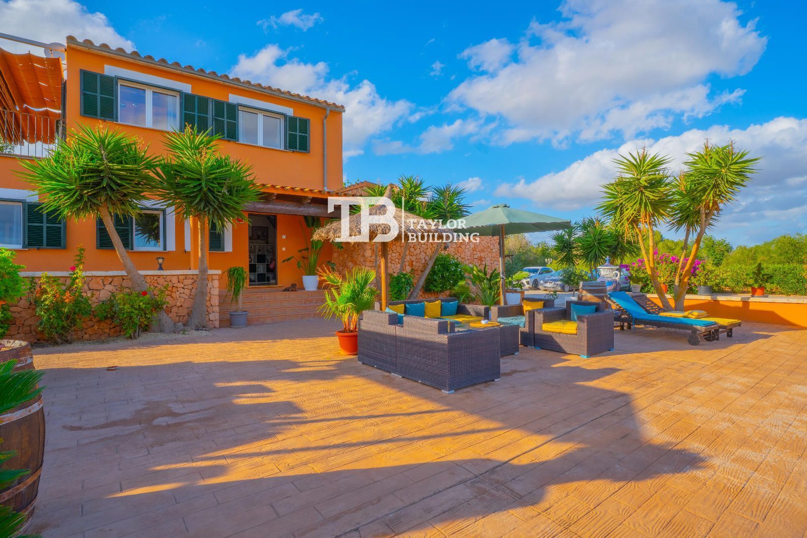 Vista exterior de Casa o xalet en venda en Campos amb Aire condicionat, Calefacció i Jardí privat