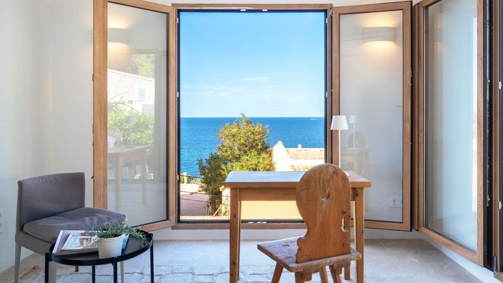 Dormitori de Casa o xalet en venda en Banyalbufar amb Aire condicionat, Jardí privat i Terrassa